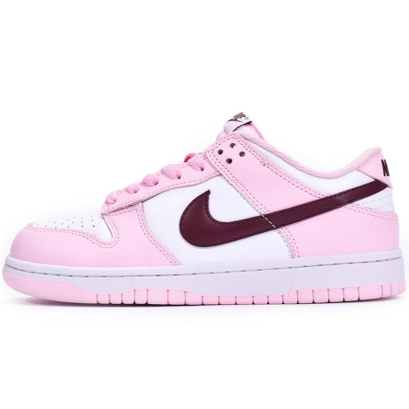 Nike Dunk Low Pink Foam Red White