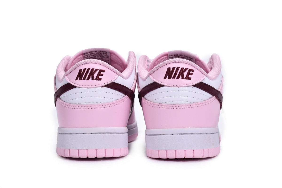 Nike Dunk Low Pink Foam Red White