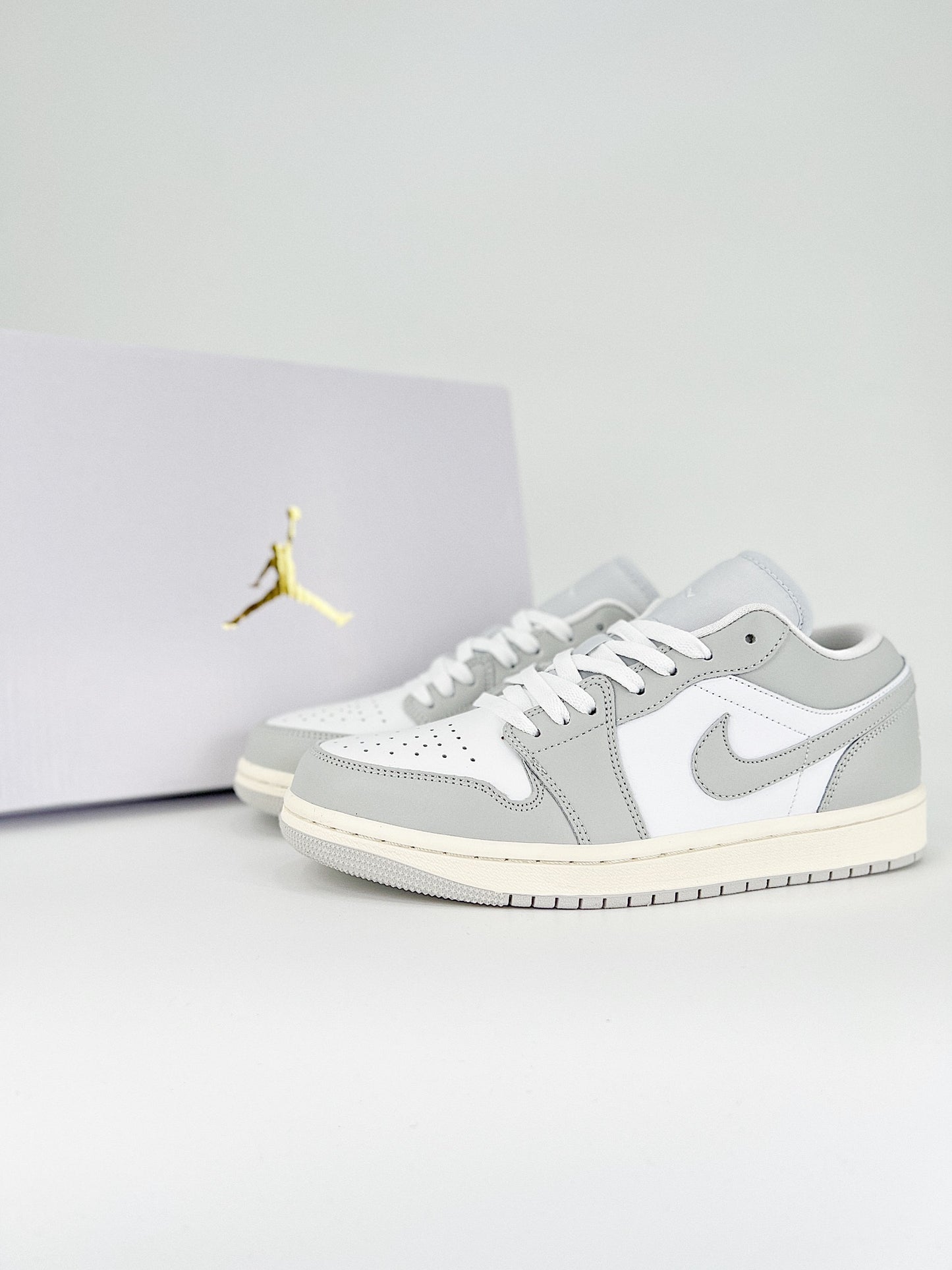 Jordan 1 Low Coconut Milk Neutral Grey