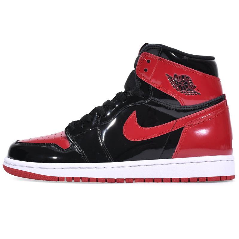 Air Jordan 1 High OG Bred Patent