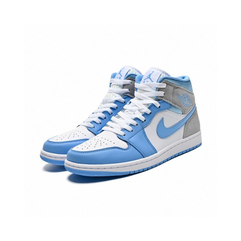 Air Jordan 1 Mid University Blue Grey