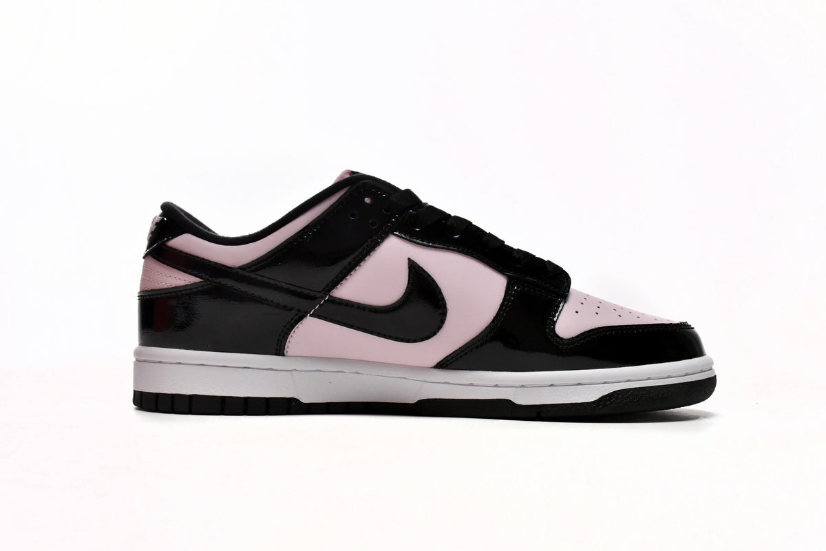 Nike Dunk Low Pink Black Patent