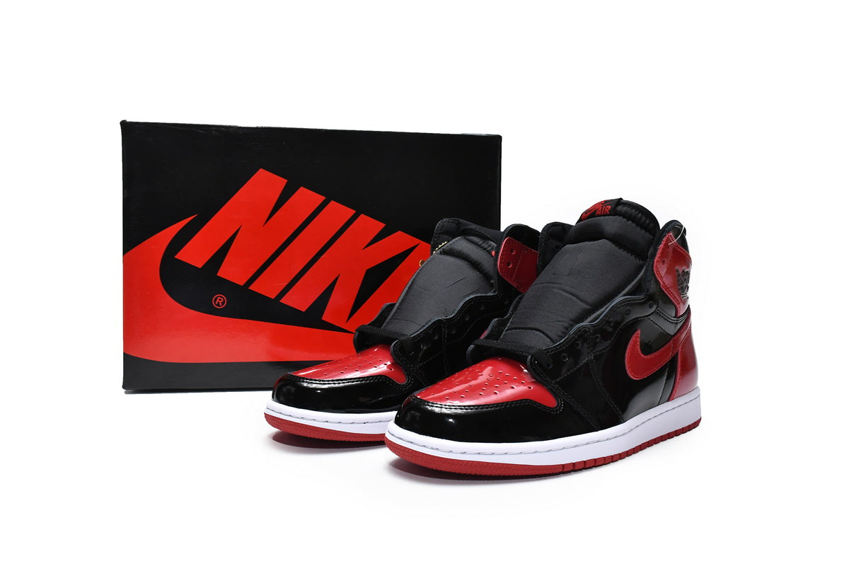 Air Jordan 1 High OG Bred Patent