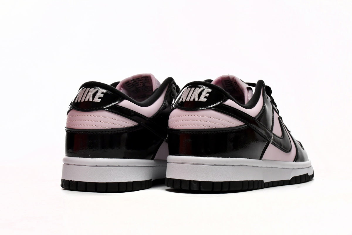 Nike Dunk Low Pink Black Patent